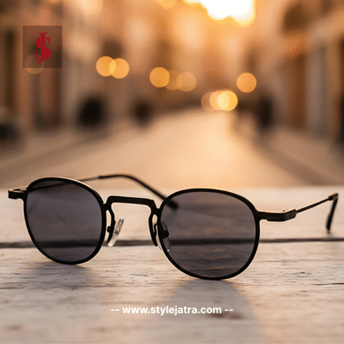 Street Luxe Black Lens Shades