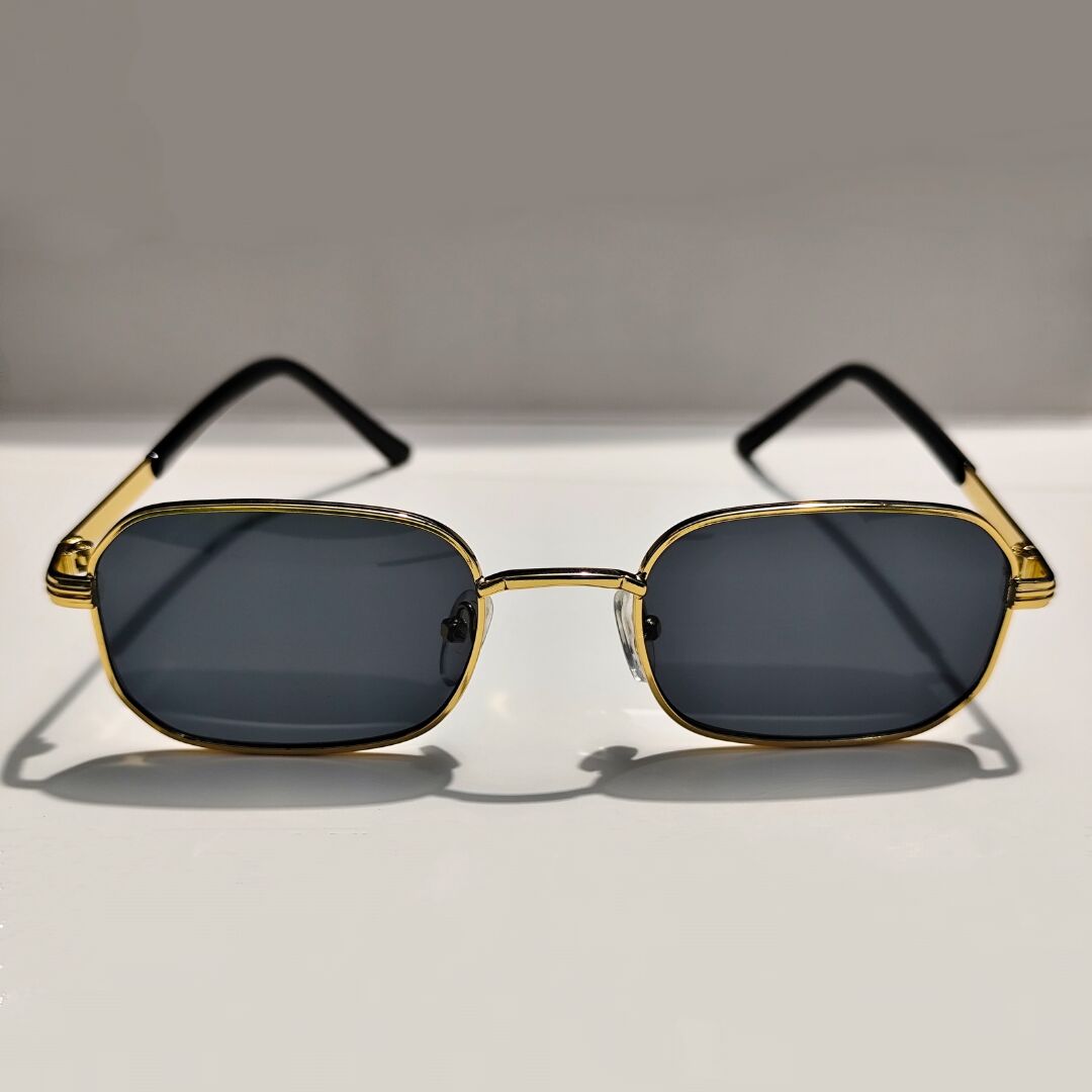 Edge Light Gold Frame Sunglasses