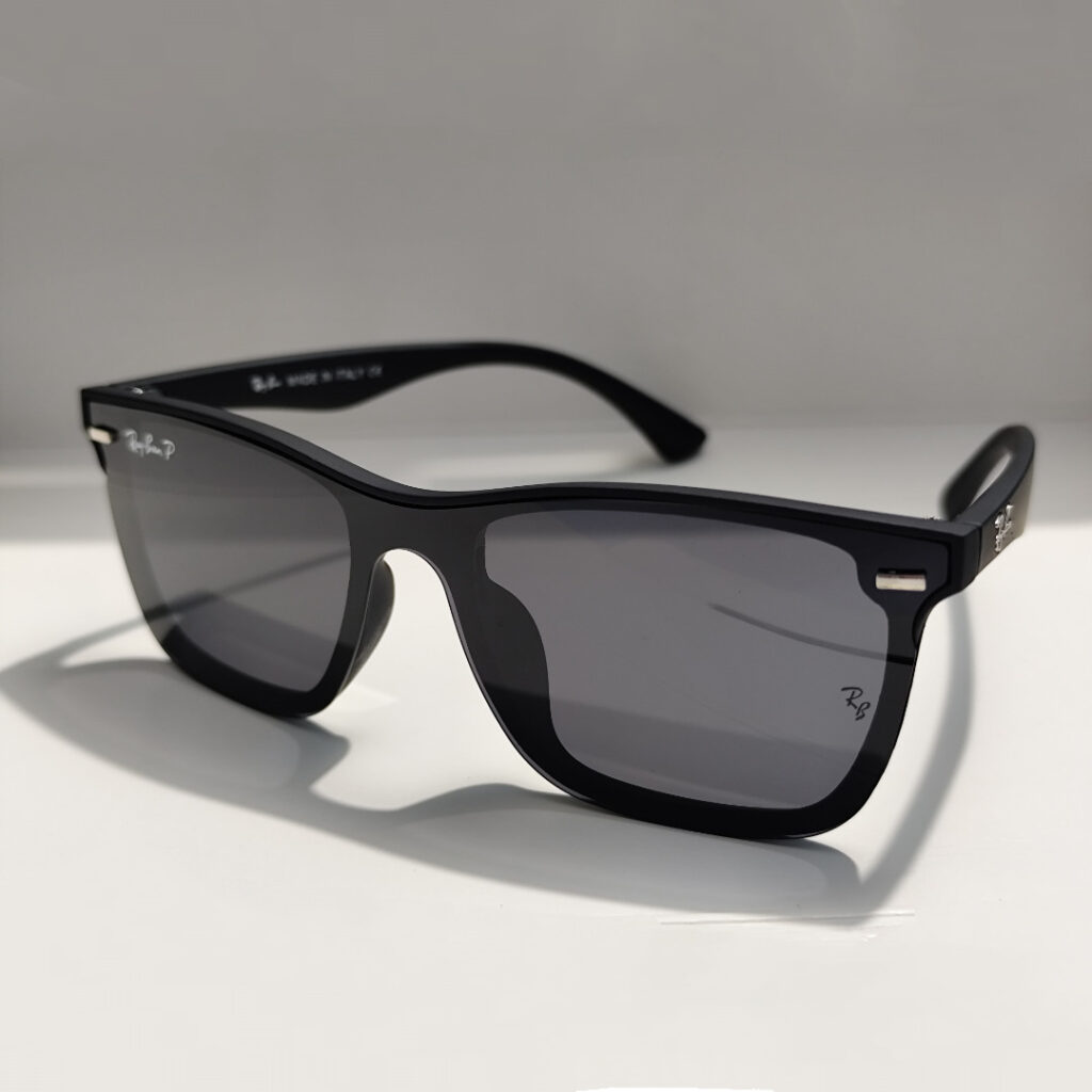 Black Rectangular Sunglasses – UV400 Unisex