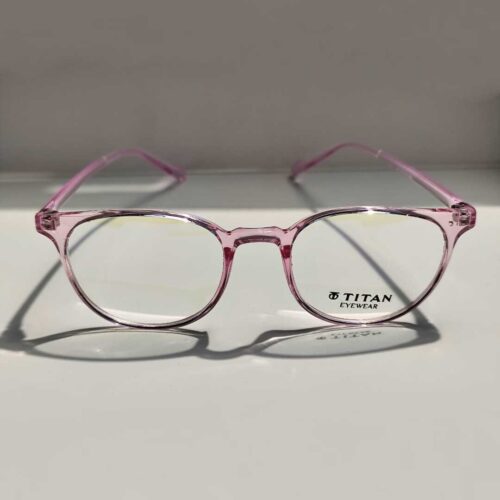 Pink Round Frame Glasses